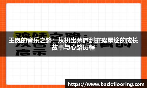 王岚的音乐之路：从初出茅庐到璀璨星途的成长故事与心路历程